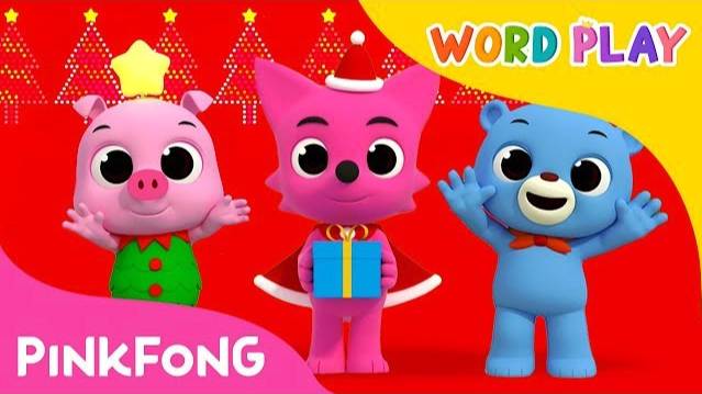 We Wish You a Merry Christmas | Word Play | Pinkfong Songs for Children смотреть онлайн