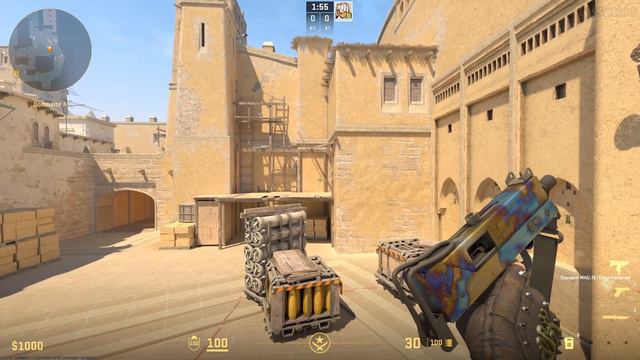 MAC-10 Case Hardened (Field-Tested) - CS2 Skin Showcase смотреть онлайн