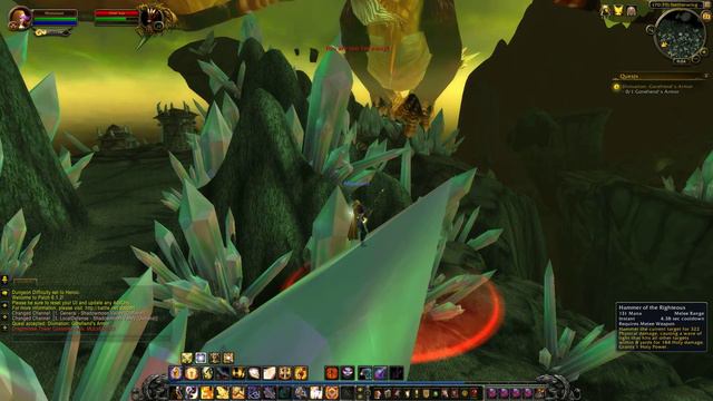 Quest 997: Divination: Gorefiend's Armor (WoW, human, paladin) смотреть онлайн