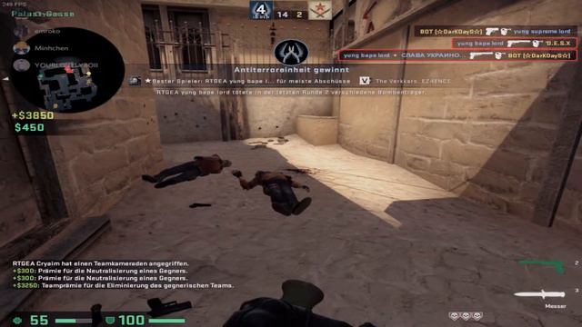 Aiming is not difficult for me!(CS:GO MONTAGE) смотреть онлайн
