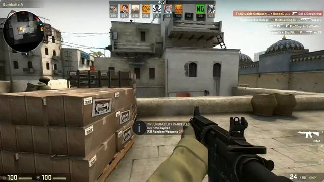 CS:GO #1 Deathmatch Dust 2 смотреть онлайн
