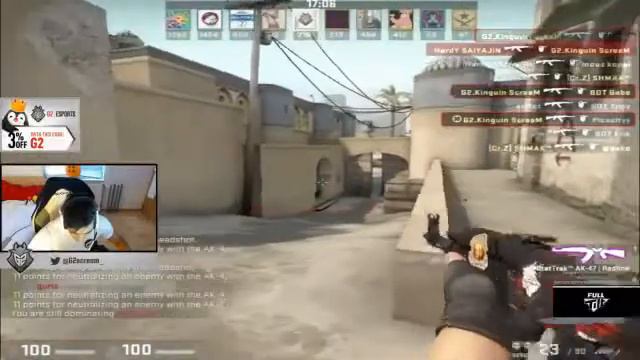 CS:GO - ScreaM Deathmatch HSMOD 2016 смотреть онлайн
