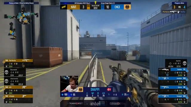 ПЕРВЫЙ МАТЧ НАВИ НА ТУРНИРЕ!! NaVi vs ENCE/ IEM Katowice 2022 CS GO смотреть онлайн