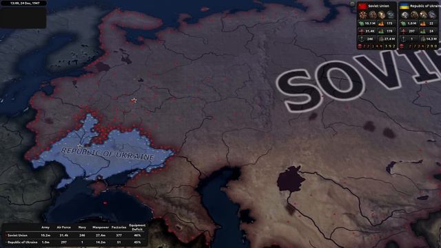 [HoI4] Modern Ukraine vs 1945 Red Army смотреть онлайн