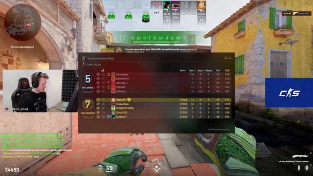 ⚡ РАЧЕЛ НАШЕЛ НОВУЮ МЕТУ НА FACEIT В CS2 I #rachel #рачел #insilio #cs2 #rachelr