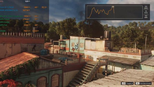 🎮 MSI GeForce RTX 3060 Ti Gaming X [Desktop] - Far Cry 6 gameplay benchmarks смотреть онлайн