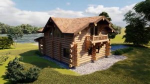 Дом Сибирский _ Ангарские терема _ срубы из кедра