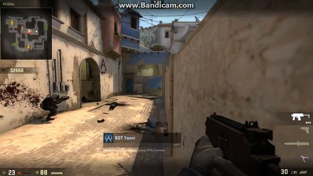 Counter-Strike: Global Offensive (PC gameplay) -with bots full HD video смотреть онлайн