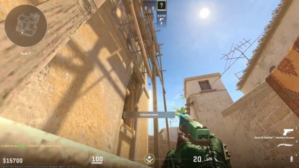 Mirage Window Smoke CS2 - Jumpthrow