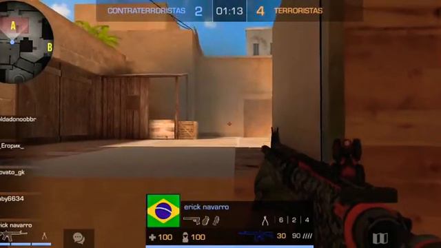 CS GO de pobre ( Standoff 2 ) Mapa Sandstone - desarma смотреть онлайн