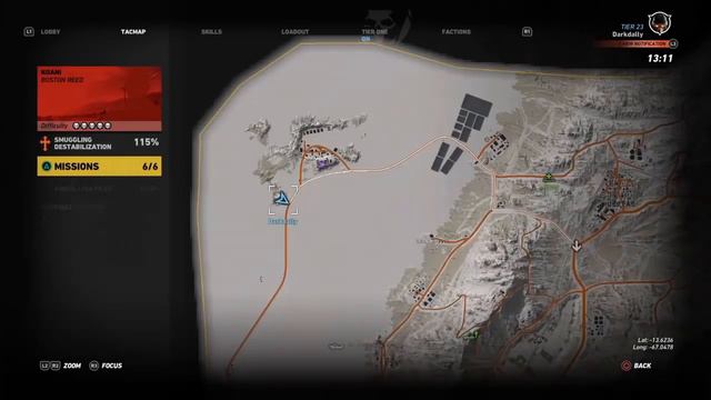 GHOST RECON WILDLANDS - Farming Tier Points At Tier 20 - Tier One