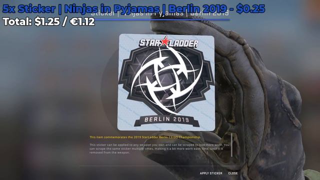 Fano's StarLadder Berlin Major 2019 Sticker Investments! (CS:GO) смотреть онлайн