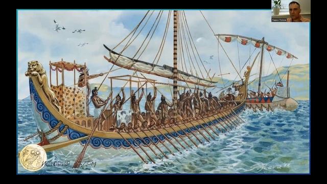 Боевые корабли и первая в мире морская пехота Минойской цивилизации в Греции. Фрагмент лекции смотреть онлайн