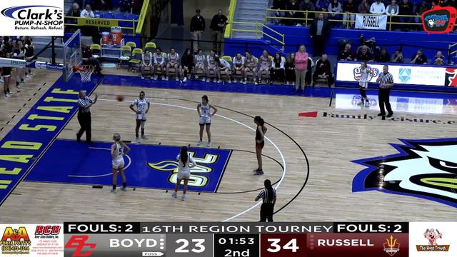 Girls 16th Region Tournament Championship | KHSAA Girls Basketball | LIVE | Kool TV | 3/9/24 смотреть онлайн