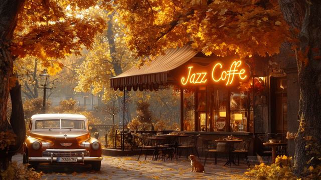 Relaxing Bgm Wrapped In An Autumn Café смотреть онлайн