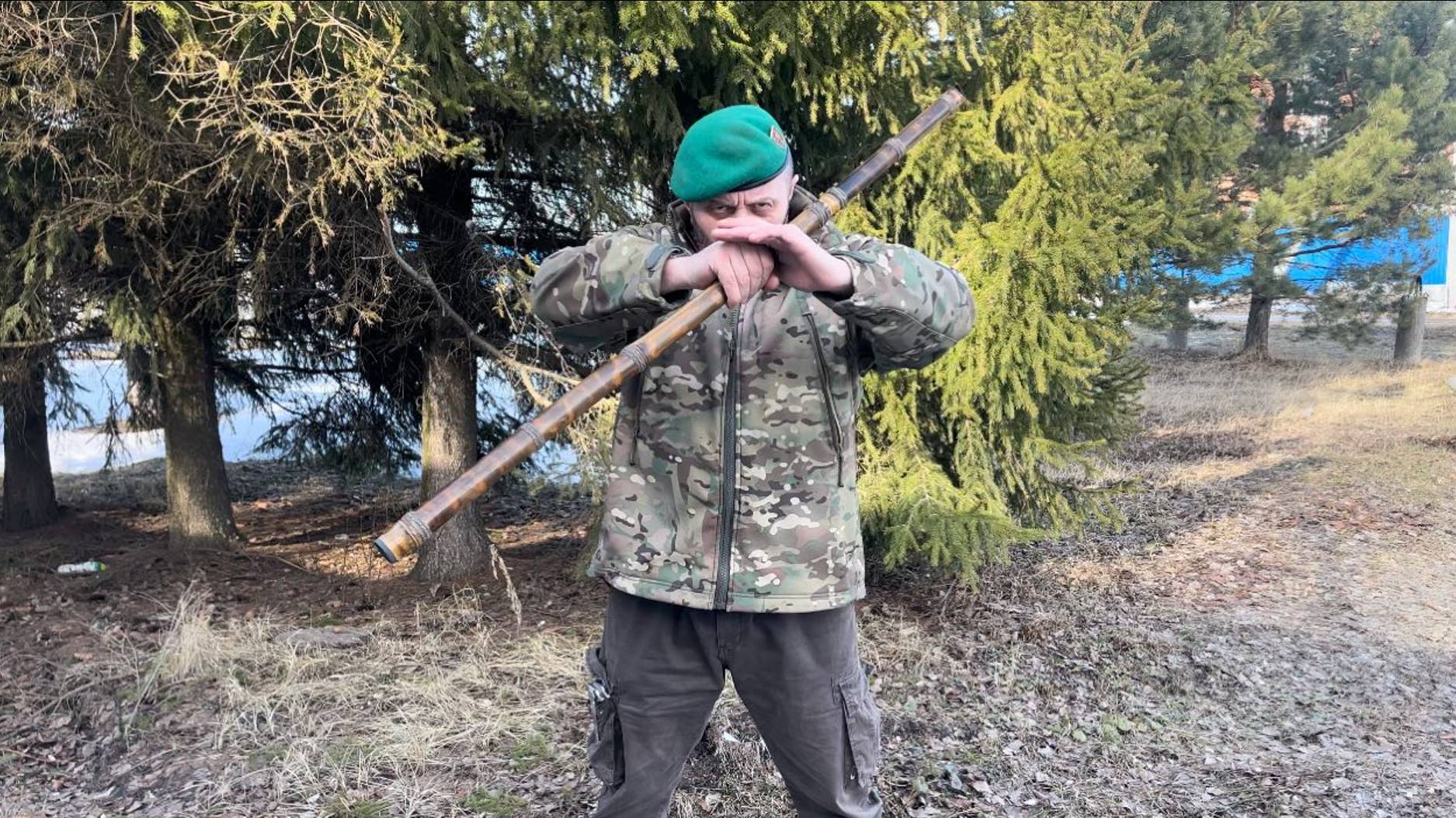 Обзор на "Посох-Меч Затойчи" из трехслойного ламината смотреть онлайн