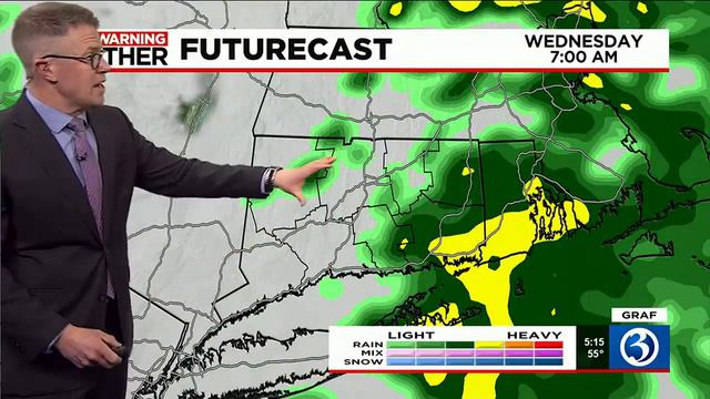 FORECAST: Rain showers likely Wednesday смотреть онлайн