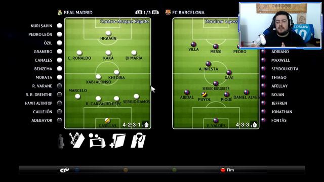 PES 2012 É MUITO MELHOR QUE O EFOOTBALL !! Jogando com Real Madrid e Barcelona ( Kaká , Messi , CR7 смотреть онлайн