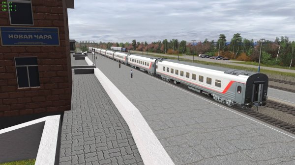 Сценарий 112Н Новосибирск - Тында Trainz 22