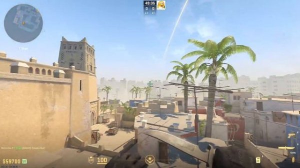 FAST STAIRS & JUNGLE SMOKE from T Spawn (CS2 MIRAGE)