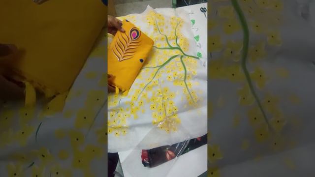 Traditional Half Silk Hand Paint Saree || Project Nirvoya || Be Fearless || Nirvoya Life смотреть онлайн