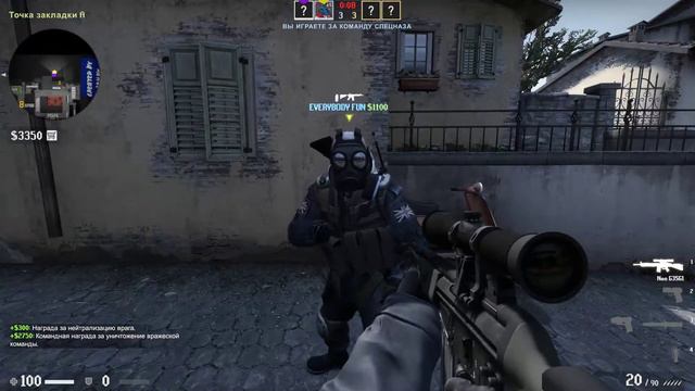 Попался читер в Counter : Strike !!! [ NON PRIME xD ] смотреть онлайн