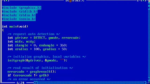 Graphics error : EGAVGA.BGI Solved | CS Department смотреть онлайн