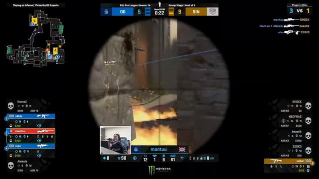 INTEL EXTREME MASTERS Fall 2021 CSGO Highlights day 9 #1 смотреть онлайн
