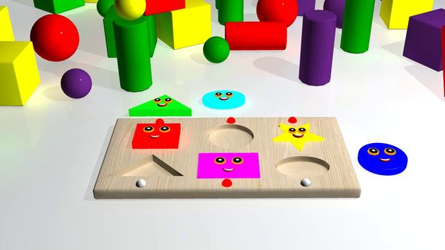 Учим ФИГУРЫ | Учим ЦВЕТА | Мультфильм | Мульт 3д #учимфигуры #учимцвета #мультфильм #мульт3д смотреть онлайн