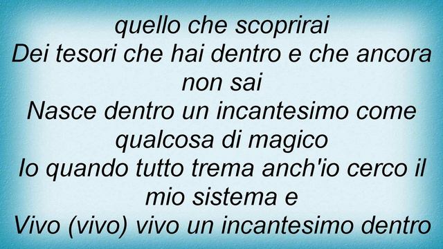 Litfiba - Incantesimo Lyrics смотреть онлайн