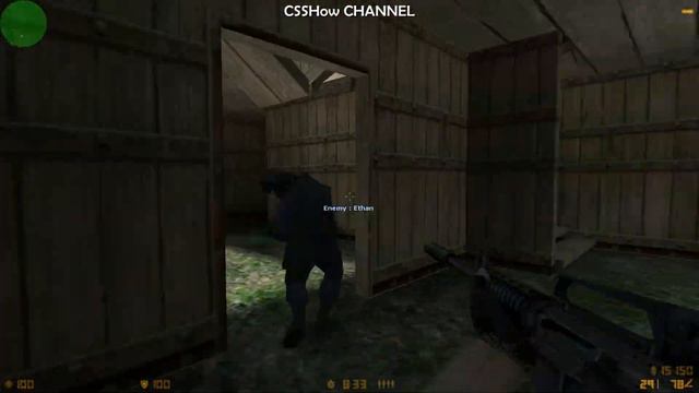 Counter-Strike Condition Zero 1.0 - Downed - Gameplay "T" with BOTs - Hostage Rescue смотреть онлайн