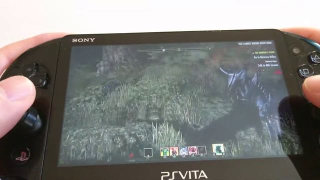 The Elder Scrolls Online Morrowind PS Vita Remote Play.