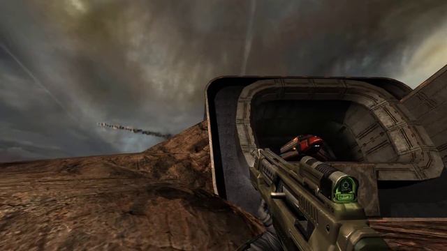 Quake 4 Hangar Perimeter + Cheats noclip смотреть онлайн