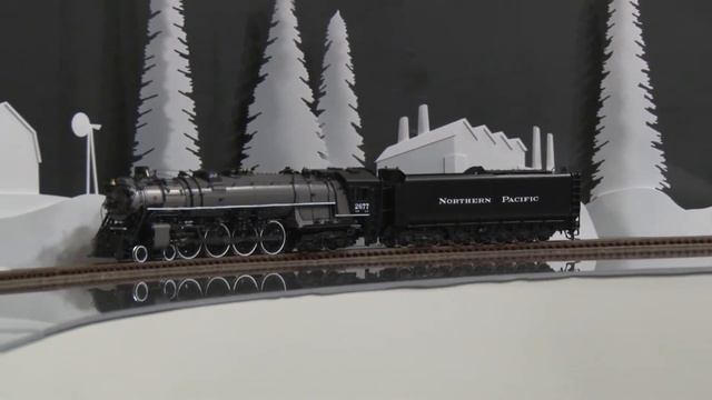 047545-HO PSC 18122.2 NP Northern Pacific A-4 4-8-4 #2677 - Gray смотреть онлайн