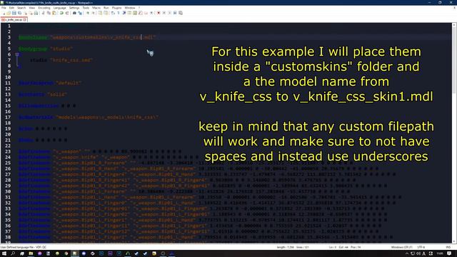 「CS:GO Custom Server Asset Tutorial」Converting Weapon Textures to usable skins for Server смотреть онлайн