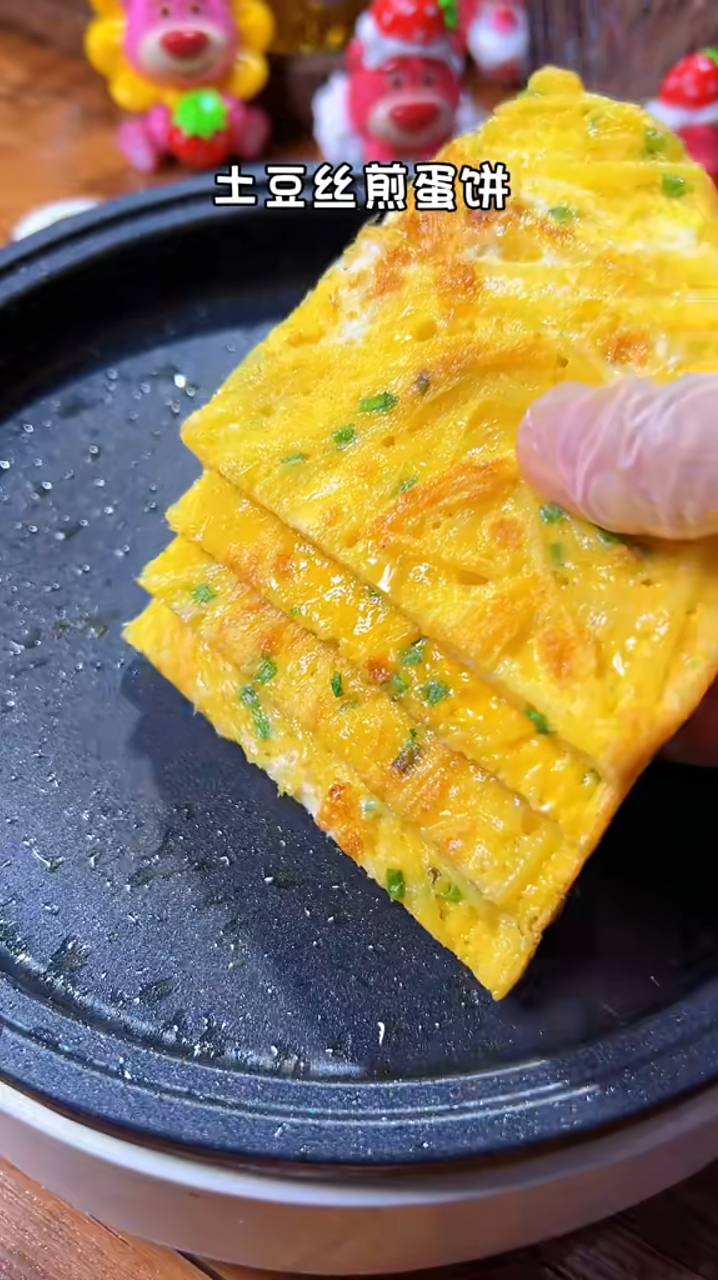 Омлет из тертой картошки смотреть онлайн