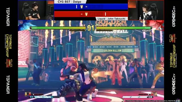 Topanga Championship - Daigo (Guile) vs John Takeuchi (Rashid) -Street Fighter 5 Champion Edition смотреть онлайн