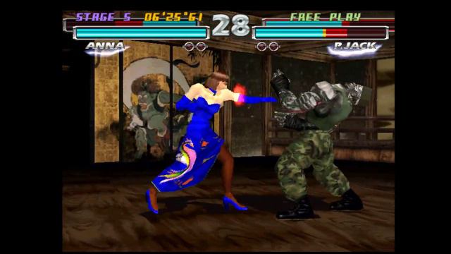 Nina/Anna Arcade Playthrough (Tekken Tag Tournament on MAME 0.234 64-bit) смотреть онлайн