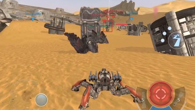 War Robots New Skirmish Hangar: Arachnophobia смотреть онлайн