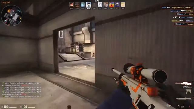 AWP Asiimow!!! CS GO Game play!! смотреть онлайн