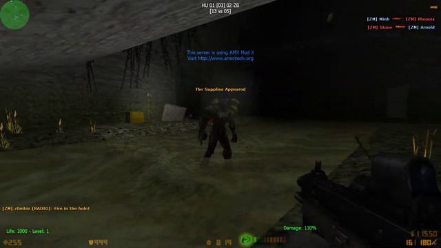 Counter Strike Xtreme V5 Zombie Mod смотреть онлайн