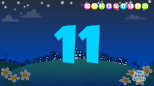 Count Down From 20 to 1 Super Simple Songs смотреть онлайн