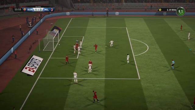 Прохождение FIFA 18 карьера за Игрока: Геральта из Ривии - Часть 43: Реванш команды Рома смотреть онлайн