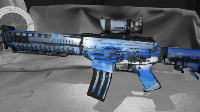 SG-533 Blue Sky Skin смотреть онлайн