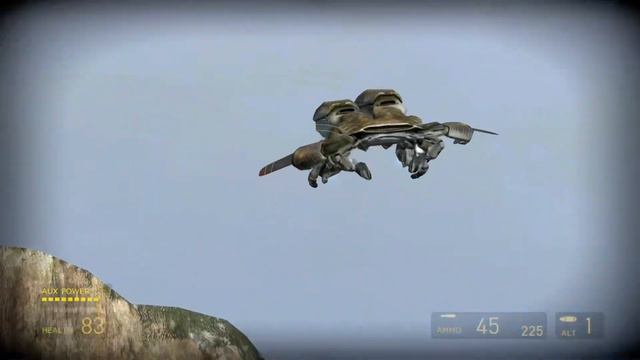 How to BREAK a Combine DROPSHIP in Half Life 2! смотреть онлайн