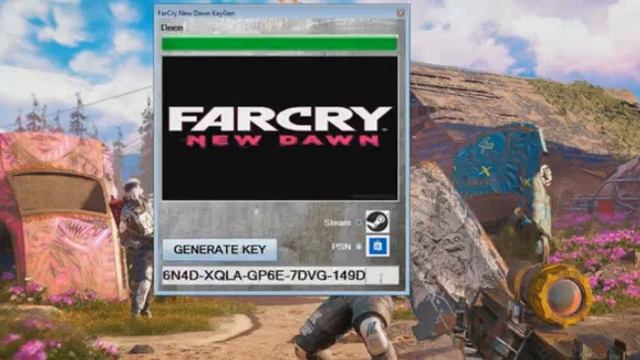 Serial Key - Far Cry New Dawn PC CD Key смотреть онлайн