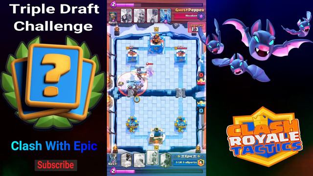 Triple Draft Challenge | Triple Draft Game Play | How to pick draft | Clash Royale | Triple Draft смотреть онлайн
