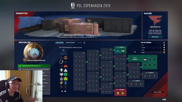 PGL Copenhagen CS2 Major Opening Stage PICK'EM смотреть онлайн