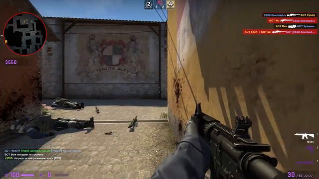 Counter Strike Global Offensive Bhop со скинами смотреть онлайн