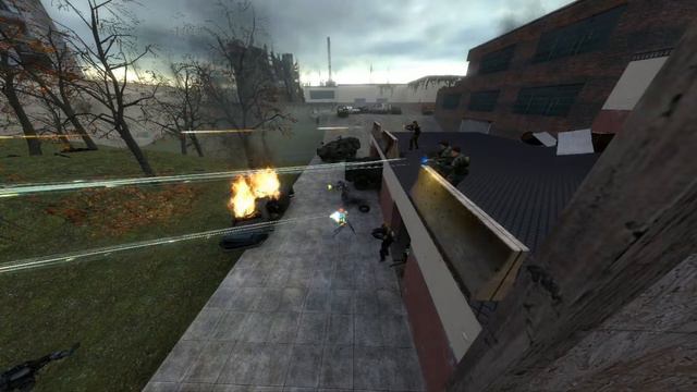 GMOD NPC Battle | Ambushed by Rebels смотреть онлайн